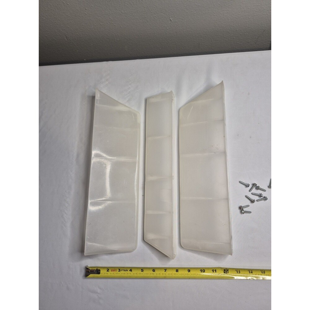 Kenmore 110.64722400 Dryer Drum Baffles Lifters Vanes Set of 3 OEM w/ Screws